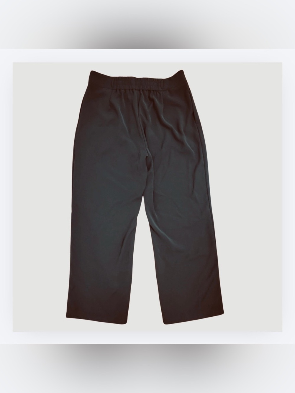 Halara Flex High Waisted Zipper Pocket Shirred Straight Leg Work Pant Sz XL Tall - Picture 5 of 7